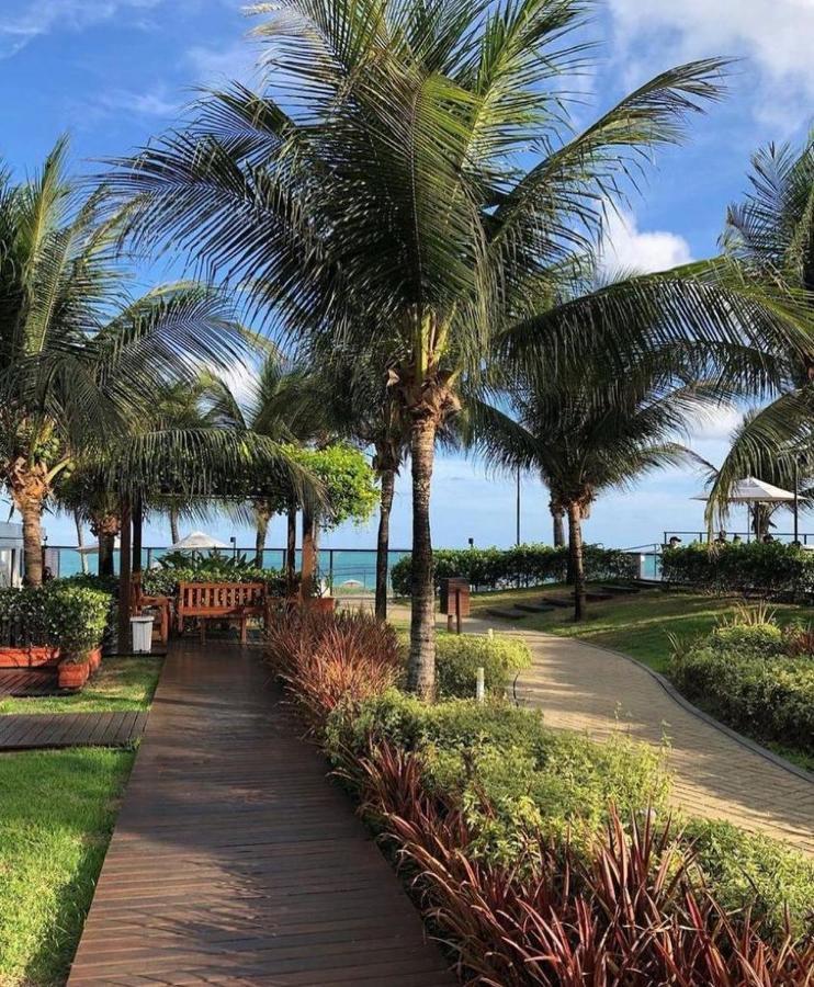 Apartamento A Beira Mar Com Piscina Estilo Resort カベデロ エクステリア 写真
