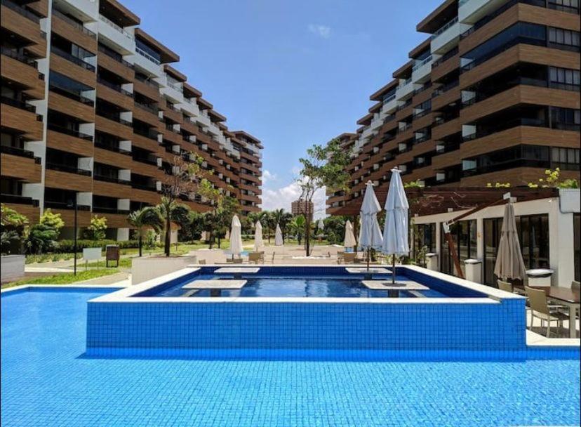 Apartamento A Beira Mar Com Piscina Estilo Resort カベデロ エクステリア 写真
