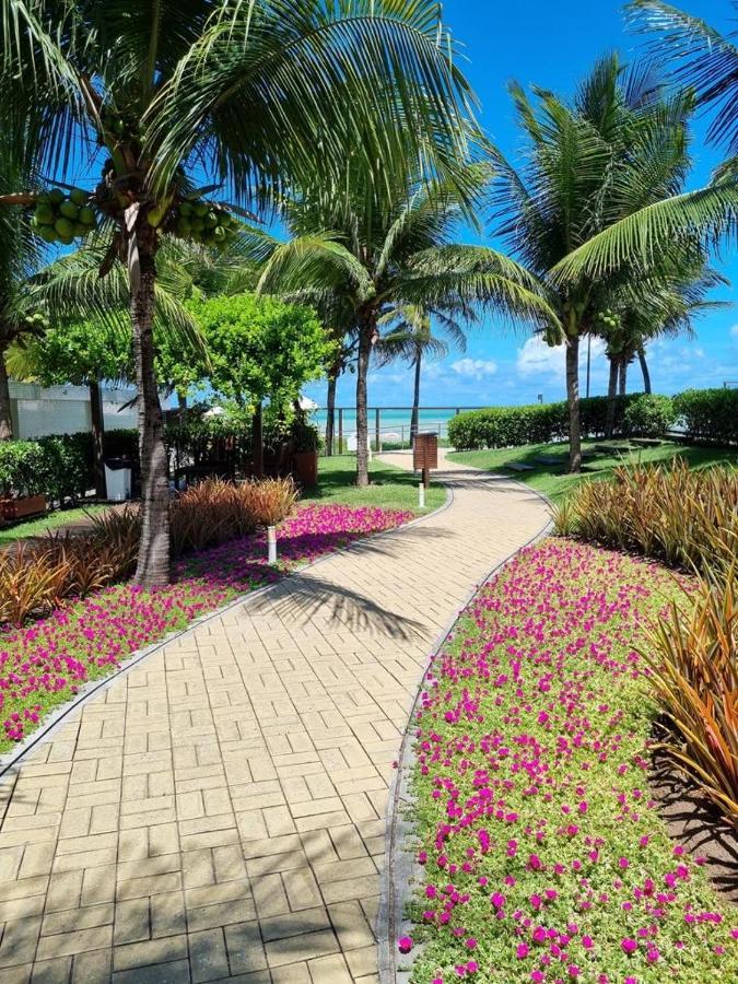 Apartamento A Beira Mar Com Piscina Estilo Resort カベデロ エクステリア 写真